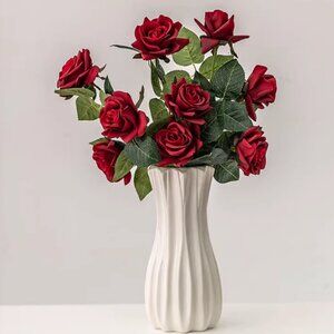 Sleek Faceted Vase - NWT